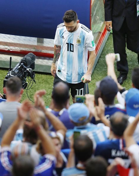 Football: France vs Argentina at World Cup