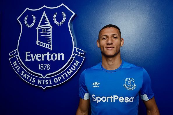 Everton Unveil New Signing Richarlison