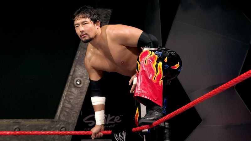 Tajiri in action