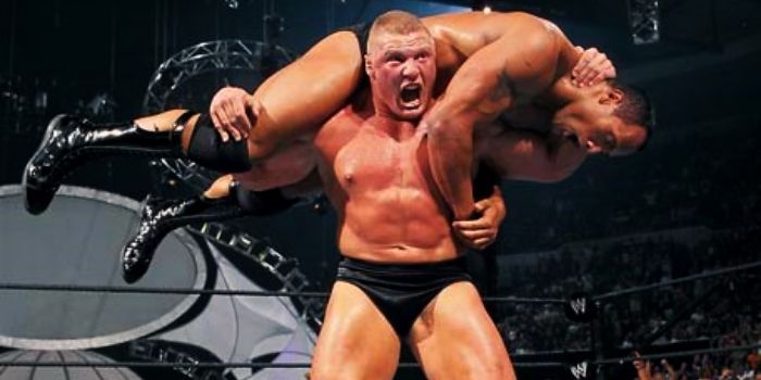 Brock Lesnar vs The Rock