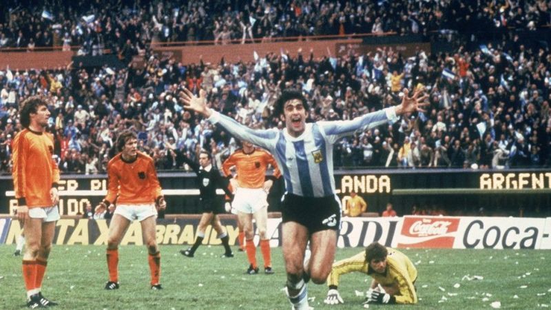 Argentina came out on top at the 1978 World Cup 