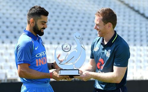 Virat Kohli Eoin Morgan