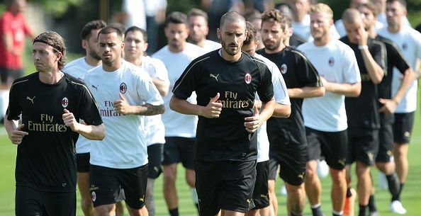 AC Milan Training Session