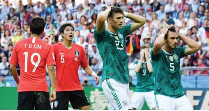 The Germans were ousted during the group stages of the World Cup 2018.