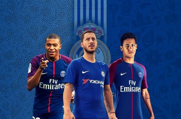 Image result for hazard neymar and mbappe