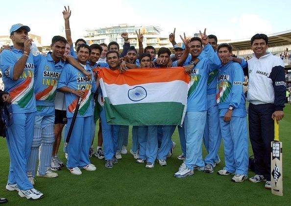 Indian Team - The NatWest Series final