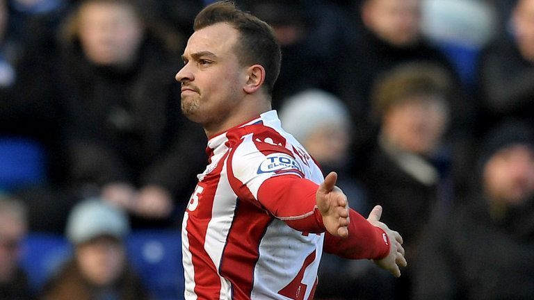 Xherdan Shaqiri failed to keep Stoke in the Premier League