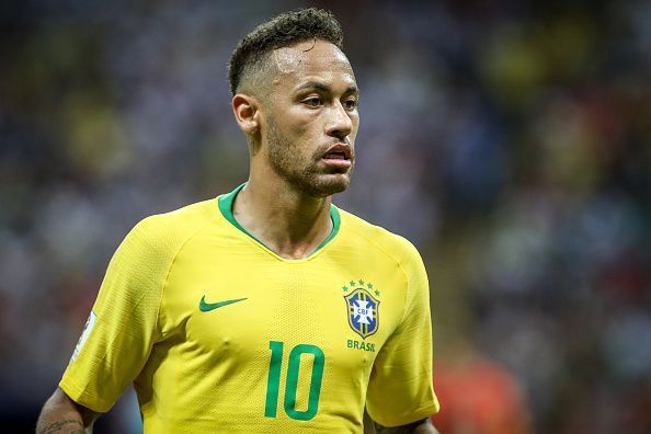 Neymar da Silva Santos Jr. of Brasil during a match between...