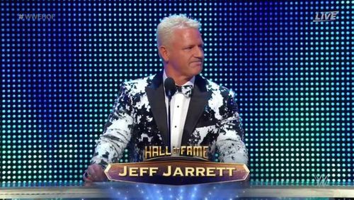 Jeff Jarrett's year started with him joining the WWE Hall of Fame