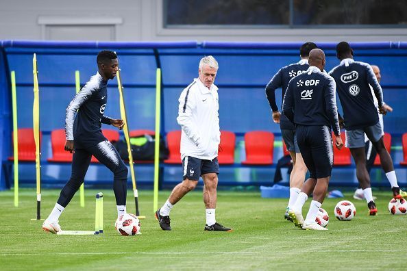 France Training session - 2018 FIFA World Cup