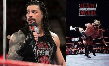 While The Rock is renowned for his Promos , Reigns is known for his in ring skills and work ethic 