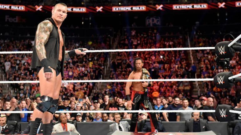 Randy Orton returned at Extreme Rules