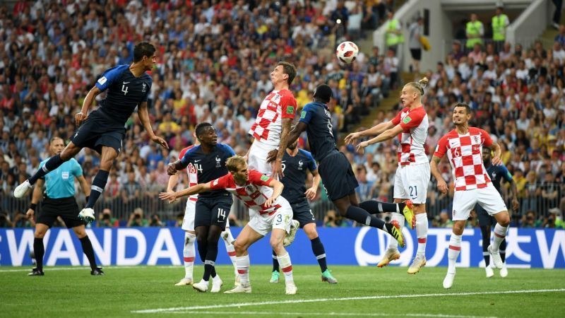 Mario Mandzukic gave France the lead