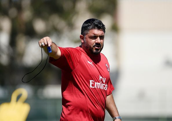 AC Milan Pre-Season Training Session