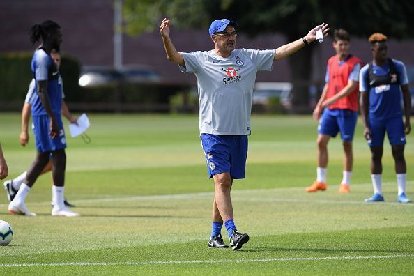 Chelsea Pre-Season Training Session