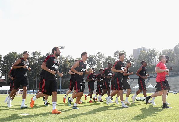 Manchester United Pre-Season Training Session