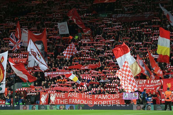 Liverpool v Manchester City - UEFA Champions League Quarter Final Leg One