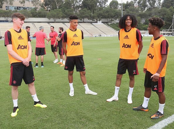 Manchester United Pre-Season Training Session