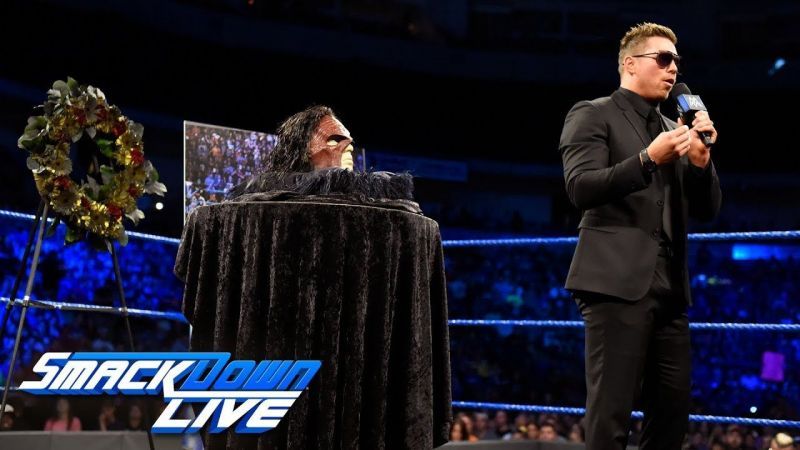 Image result for wwe  smackdown live 17 July 2018 miz