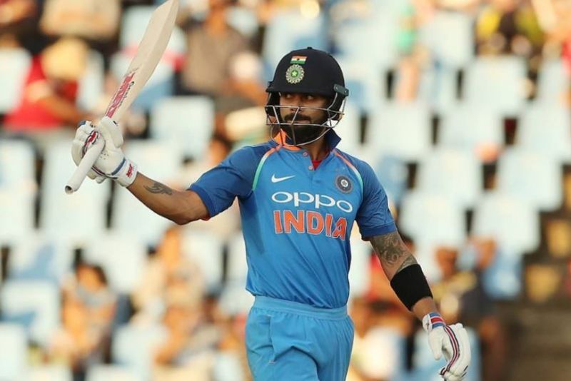 Kohli made 47 from 38 before he was dismissed by Willey (Photo: FB/Indian Cricket Team) 