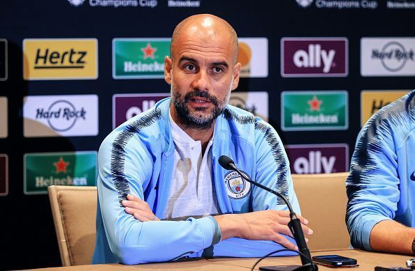 Manchester City Pre-Season Training and Press Conference