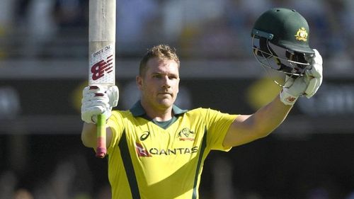 Aaron Finch scored a record breaking 172 runs off 76 balls against Zimbabwe 