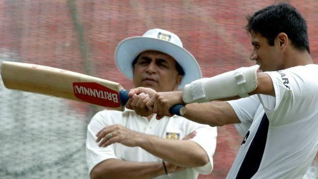 Image result for dravid and gavaskar