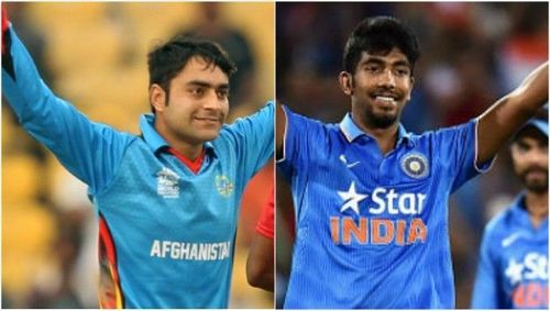 Jasprit Bumrah and Rashid Khan