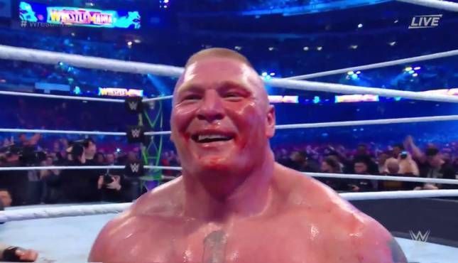Brock Lesnar WrestleMania 34
