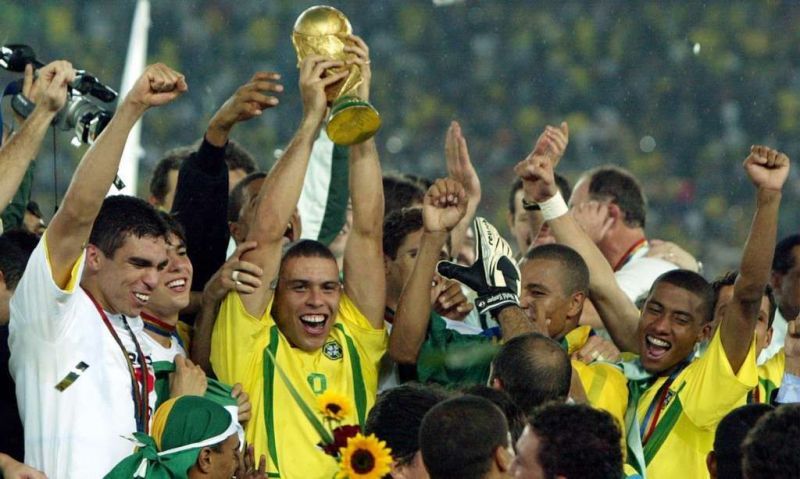 Brazil won all seven games at the 2002 World Cup
