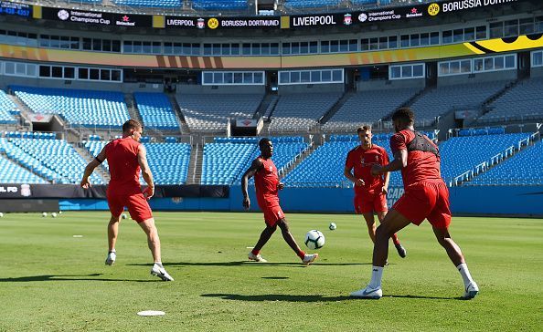 Liverpool Training and Press Conference