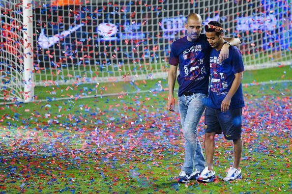 FC Barcelona Celebrates Copa Del Rey Victory