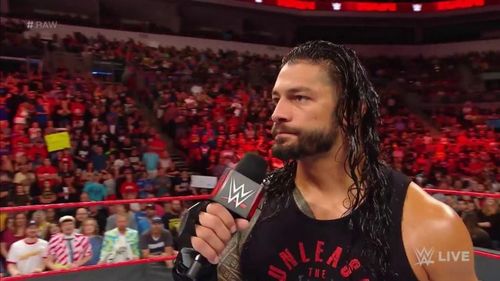 Roman Reigns was not impressed by Lashley's performance last week