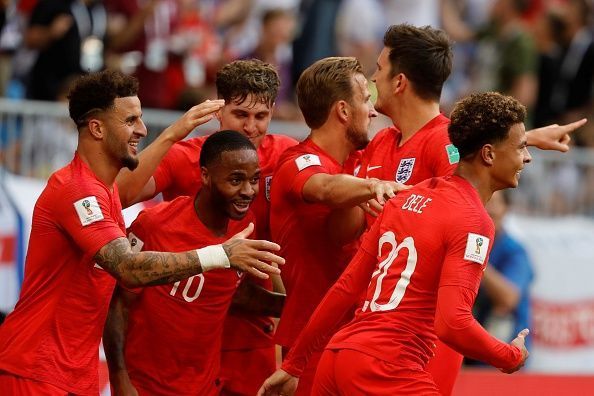 England secure their place in the semi-finals with a comfortable win 