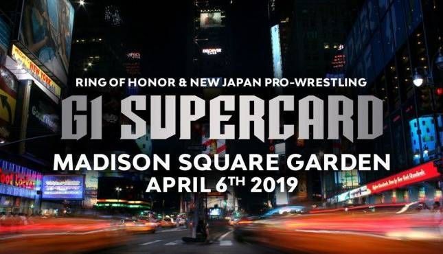 ROH and NJPW will arrive at The MSG in 2019 