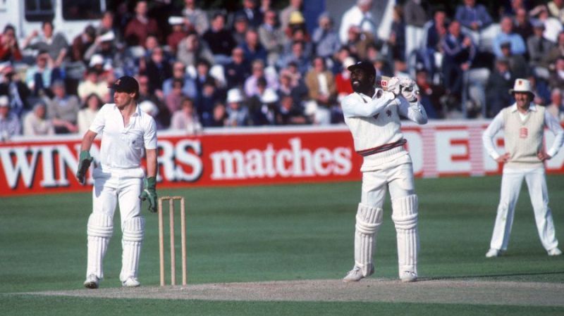 Sir Vivian Richards during his 189* at Old Trafford.