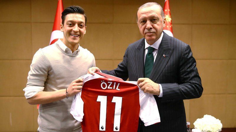 Image result for mesut ozil erdogan