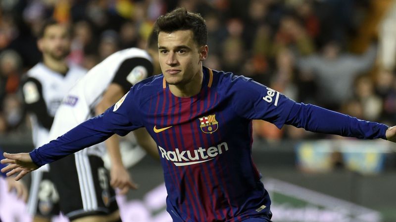 Coutinho is the third most expensive player in the world