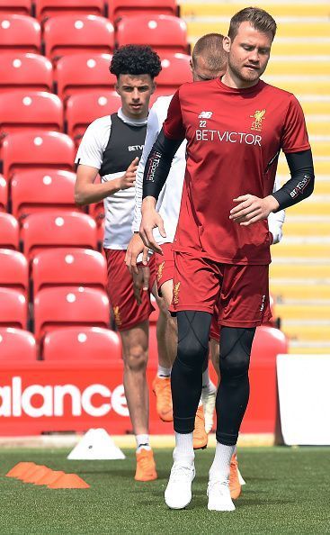 Liverpool Training Session and Press Conference