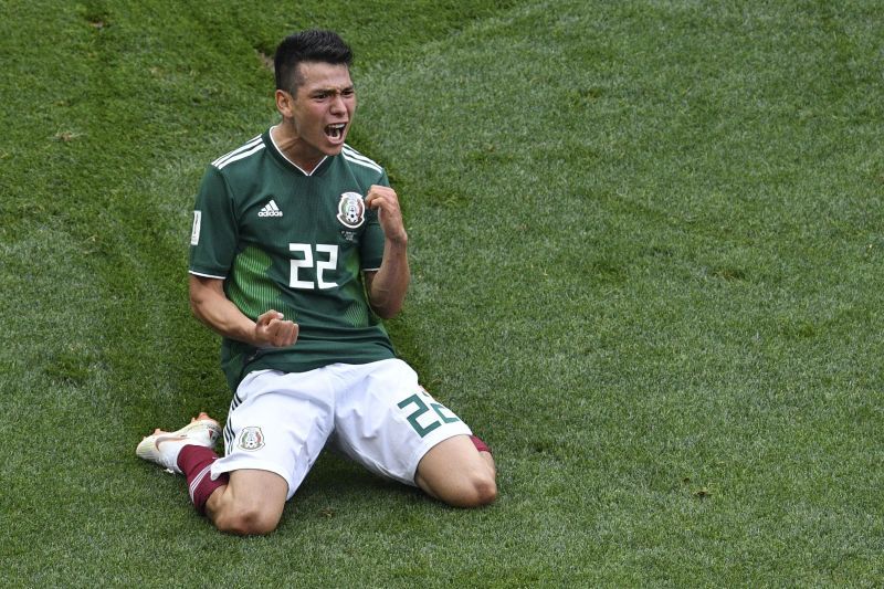 Lozano scored the goal that defeated Germany