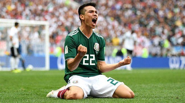 Lozano starred for Mexico