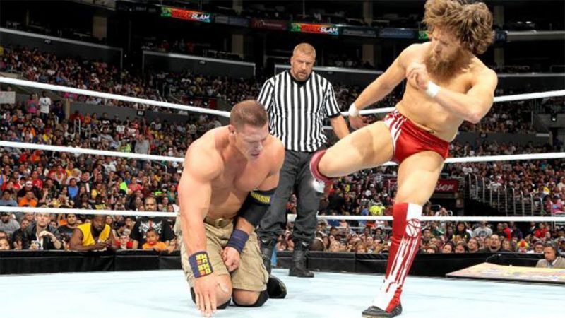 Daniel Bryan defeated John Cena at SummerSlam 2013 to become the WWE Champion.