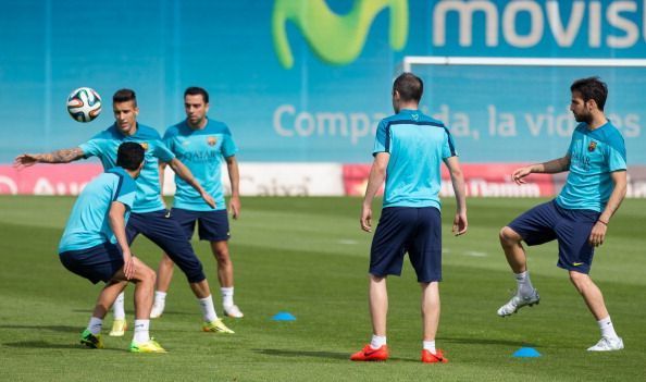 FC Barcelona Training Session