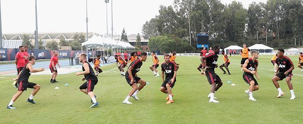 Manchester United Pre-Season Training Session