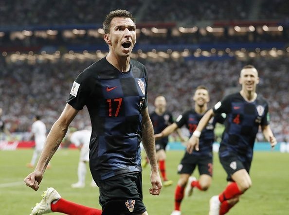 Football: Croatia vs England at World Cup