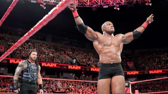 Image result for wwe bobby lashley vs roman reigns extreme rules