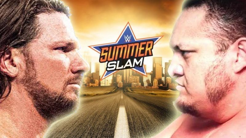 AJ Styles vs. Samoa Joe SummerSlam