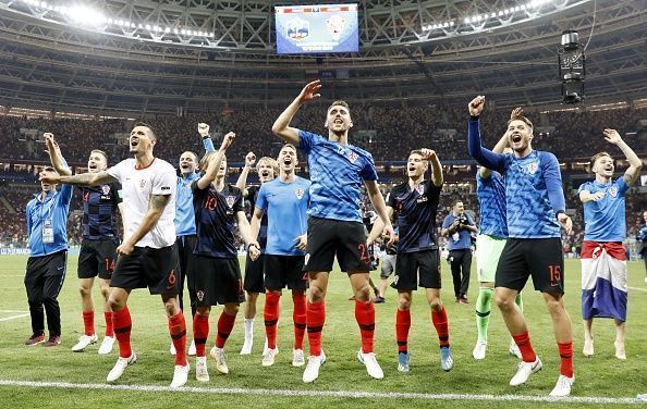Croatia reached the final of the FIFA World Cup after beating England in the semi-finals