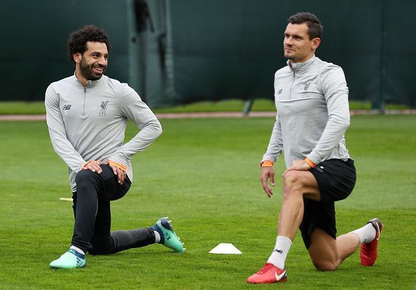 Liverpool Press Conference and Training Session