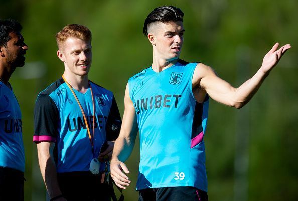 Aston Villa Training Session